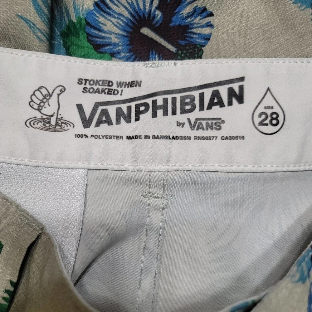 VANS‎ "Vanphibian" Hybrid Shorts Young Men's Size 28 - Picture 3 of 5